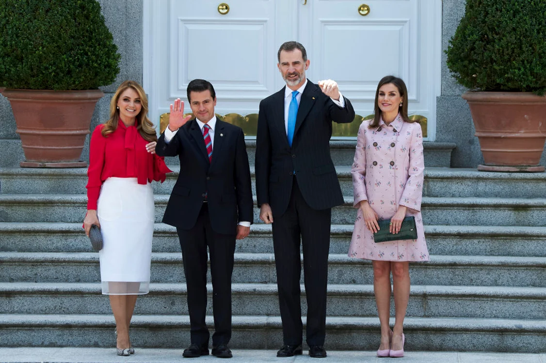 Spanish Royals Host A Lunch For President Of Mexico And His Wife jpeg