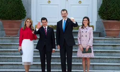 Spanish Royals Host A Lunch For President Of Mexico And His Wife jpeg