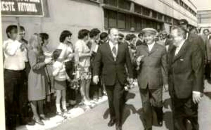 Nicolae Ceauşescu, în vizită la Zalău în 1976 FOTO iiccr.ro