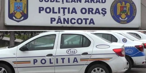 Poliţia Pâncota FOTO Aradon.ro