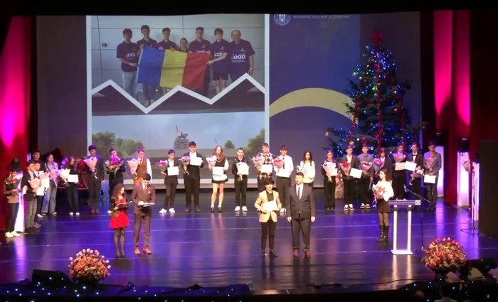 Gala Olimpicilor Internaționali FOTO Facebook/Ministerul Educației