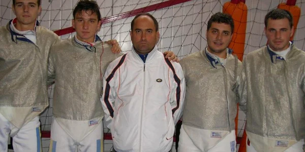 Profesorul Marin Cruţu este mândru de sabrerii clubului CSM Slobozia
