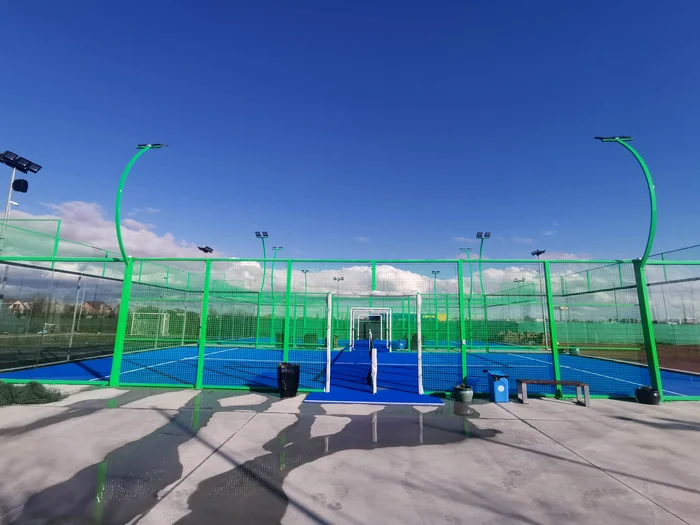 Primele terenuri outdor de la Padel Center Timișoara FOTO Ștefan Both