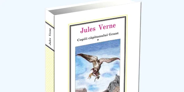 Primul volum din „Copiii căpitanului Grant“ de Jules Verne