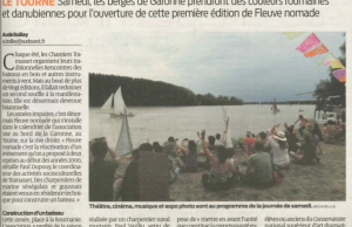 Proiectul din cadrul Sezonului, reflectat în presa franceză