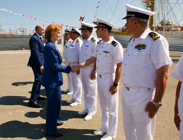 Majestatea Sa Margareta și Principele Radu pe Fregata Regina Maria, la Constanța   Daniel Angelescu, Casa Majestății Sale (12) jpeg