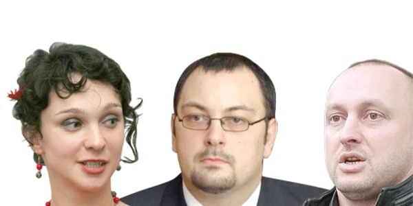 Magda Ţepoi, Radu Prisăcaru şi Tiberiu Cristodorescu