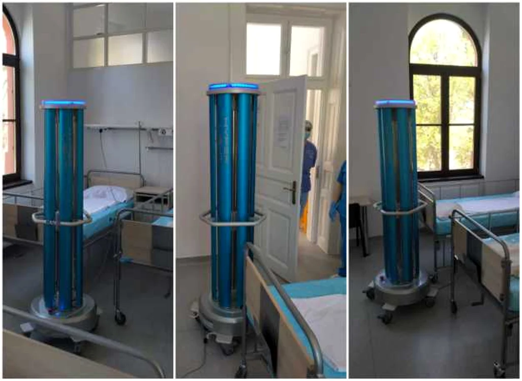 Robotul a fost cumpărat din fonduri de la bugetul judeţului Sălaj FOTO CJ Sălaj