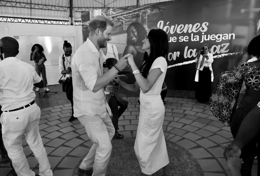 Harry și Meghan, salsa în Columbia PNG