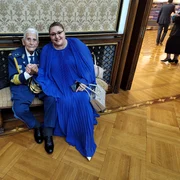 Diana Șoșoacă și generalul Radu Theodoru Foto DIana Șoșoacă   Facebook jpg