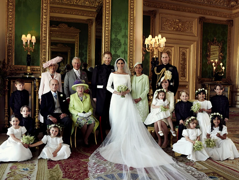 Familia Regală Britanică, la nunta Prințului Harry cu Meghan Markle  jpeg
