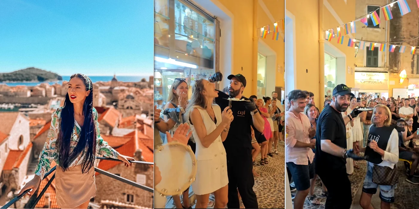 Alice se bucură de un mare succes cu pizzeria din Sardinia