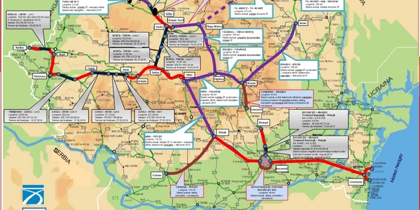 Harta Autostrazi 2015