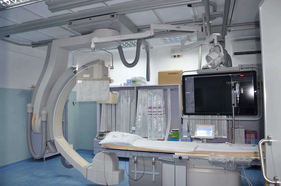 Sistemul hemodinamic de la angiograful Spitalului Județean Argeș s-a stricat FOTO CJ Argeș