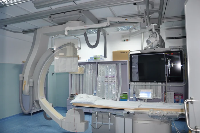 Sistemul hemodinamic de la angiograful Spitalului Județean Argeș s-a stricat FOTO CJ Argeș