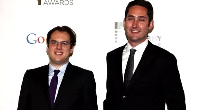 Mike Krieger şi Kevin Systrom FOTO Getty Images