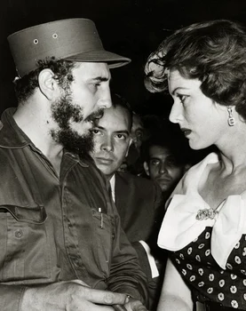 1 fidel castro si maureen ohara pe platourile de filmare our man in havana jpg jpeg