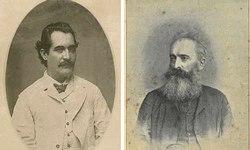 Mihai Eminescu și Bogdan Petriceicu Hasdeu 