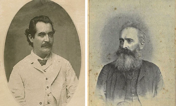 Mihai Eminescu și Bogdan Petriceicu Hasdeu 