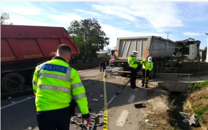 Locul în care s-a produs accidentul  FOTO ziaruldeiasi.ro