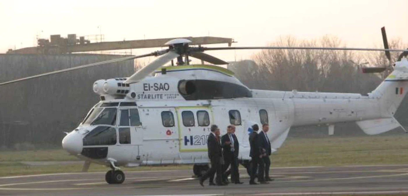 Elicopterele H215, produse de Airbus la Ghimbav, sunt de transport