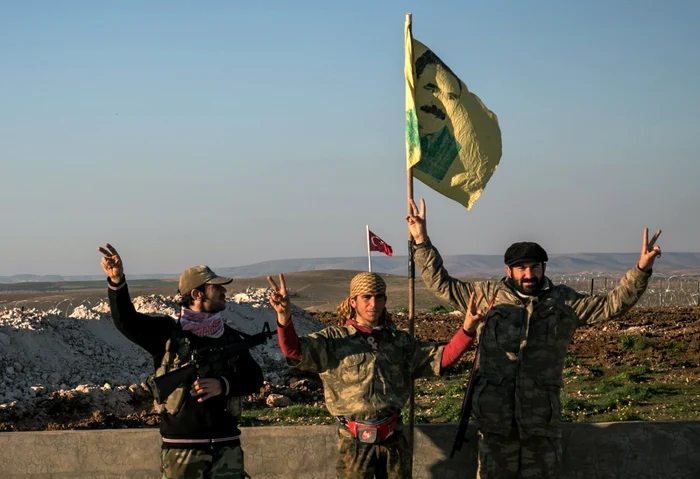 Kurzi din Siria, aliați ai SUA/FOTO.Arhiva