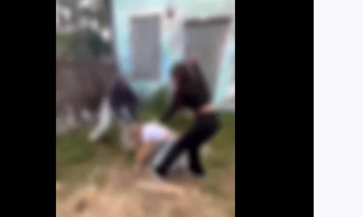 Fata a fost lovită de mai multe ori