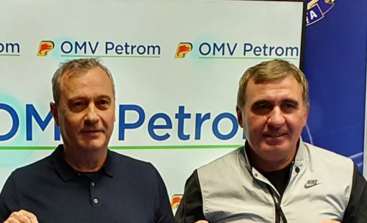 Mircea Rednic, alături de Gică Hagi