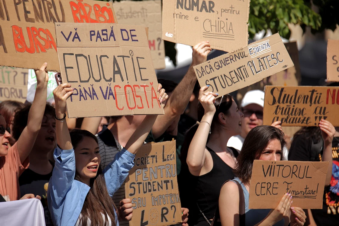 A doua zi de proteste Foto: Inquam Photos / Gabriel Neacsu