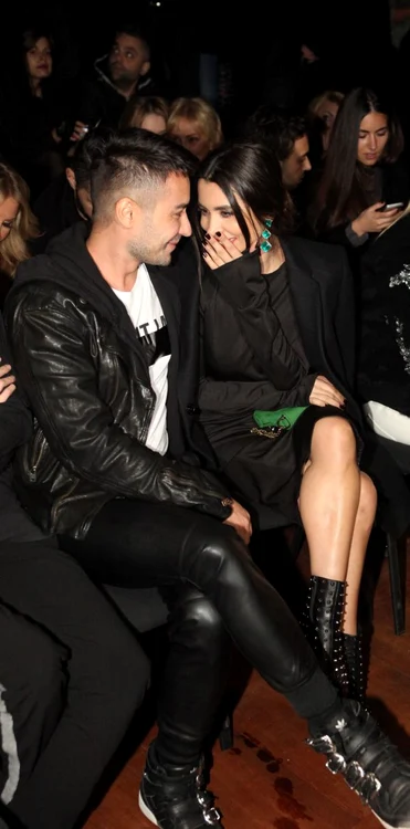 Lili Sandu a făcut furori la prezentarea de modă, cu aerul ei de divă