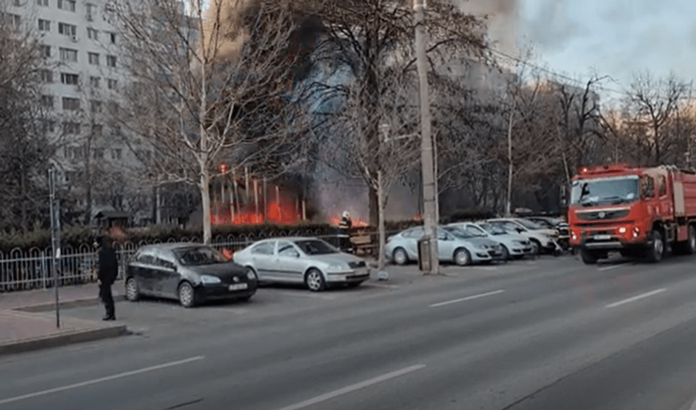 Incendiu la un loc de joacă din Sectorul 3 al Capitalei
