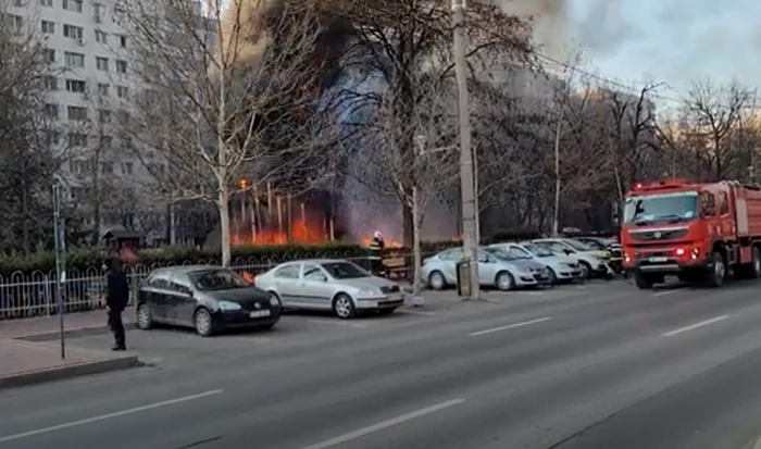 Incendiu la un loc de joacă din Sectorul 3 al Capitalei