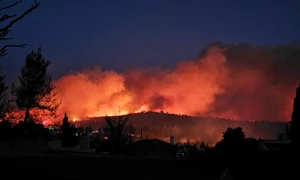 Pompierii romani ajuta la stingerea incendiilor din Grecia   Foto Igsu (27) jpeg