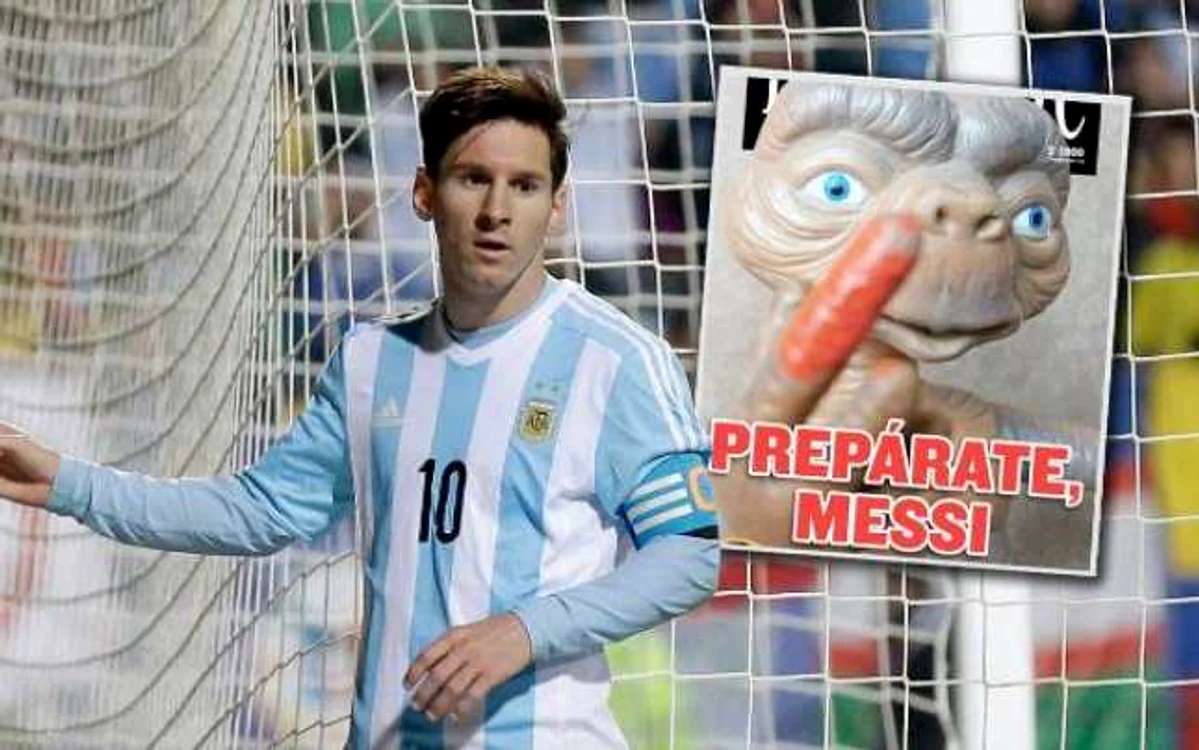 Chilienii îl provoacă pe Messi FOTO bild.de