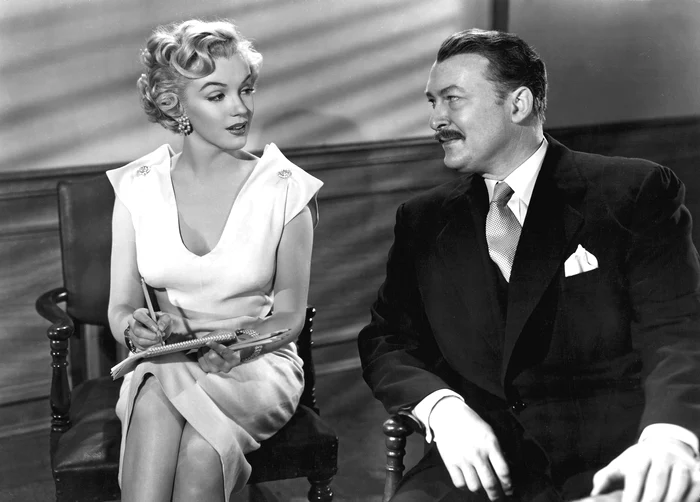 Marilyn Monroe, Albert Dekker, 1951, profimedia 0097083952 jpg