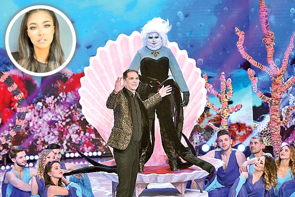 Antonia - vrăjitoarea Ursula, din ”Mica Sirenă”