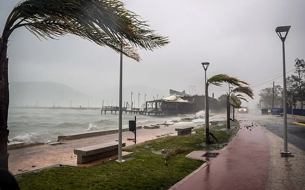 A fost emisă o avertizare de fenomene meteo extreme pentru Grecia Sursă foto: AFP