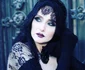 Alina Sorescu transformata in Morticia Addams in hainele din colectia Wednesday by Cera Mihailescu   Instagram (5) jpg