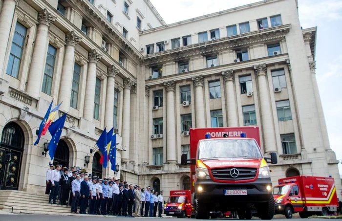 În acest exerciţiu au fost angrenaţi aproape 7.000 de pompieri, medici şi asistenţi FOTO MAI