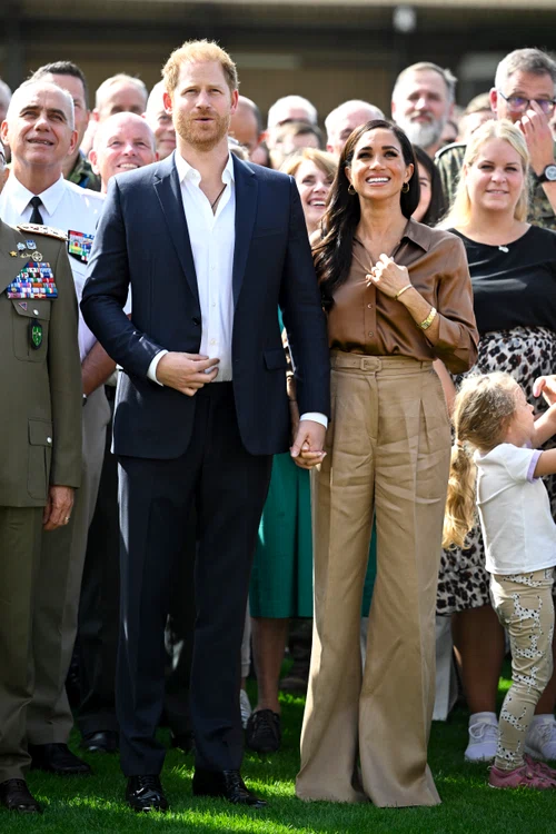 Meghan Markle și Prințul Harry la Invictus 2023, Getty (5) jpg