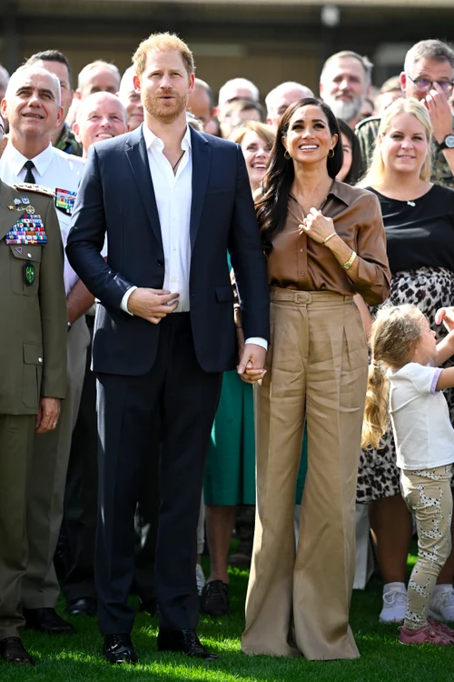 Meghan Markle și Prințul Harry la Invictus 2023, Getty (5) jpg