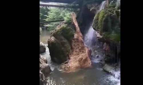 VIDEO // S a prăbușit celebra cascadă Bigăr  jpeg
