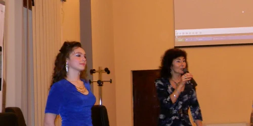 Bernice Chitiul, la lansarea CD-ului său