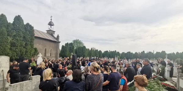 Înmormântare Iulia Bogdan FOTO Ş.Both