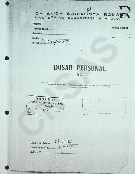 Câți „turnători” a racolat Securitatea în perioada 1970-1979. Printre cei care „cântau” la „Secu” erau sute de elevi și peste 1.500 de studenți