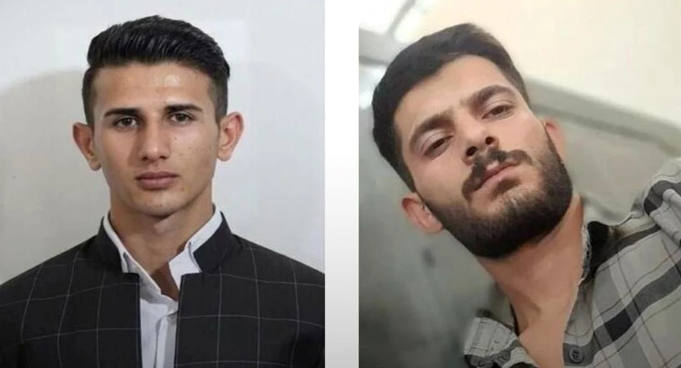 Cei doi iranieni executați FOTO: X