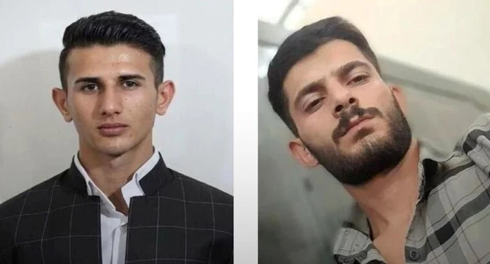 Cei doi iranieni executați FOTO: X