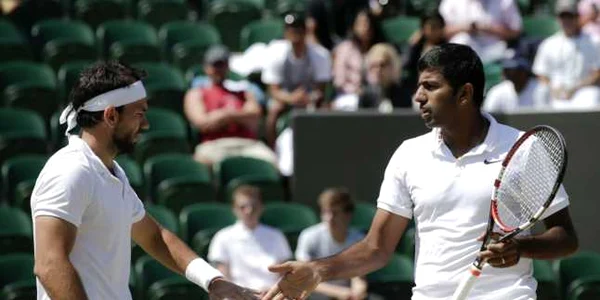 Rohan Bopanna si Florin Mergea FOTO AP 