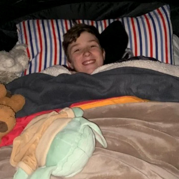 Max Woosey foto twittter The Boy In The Tent