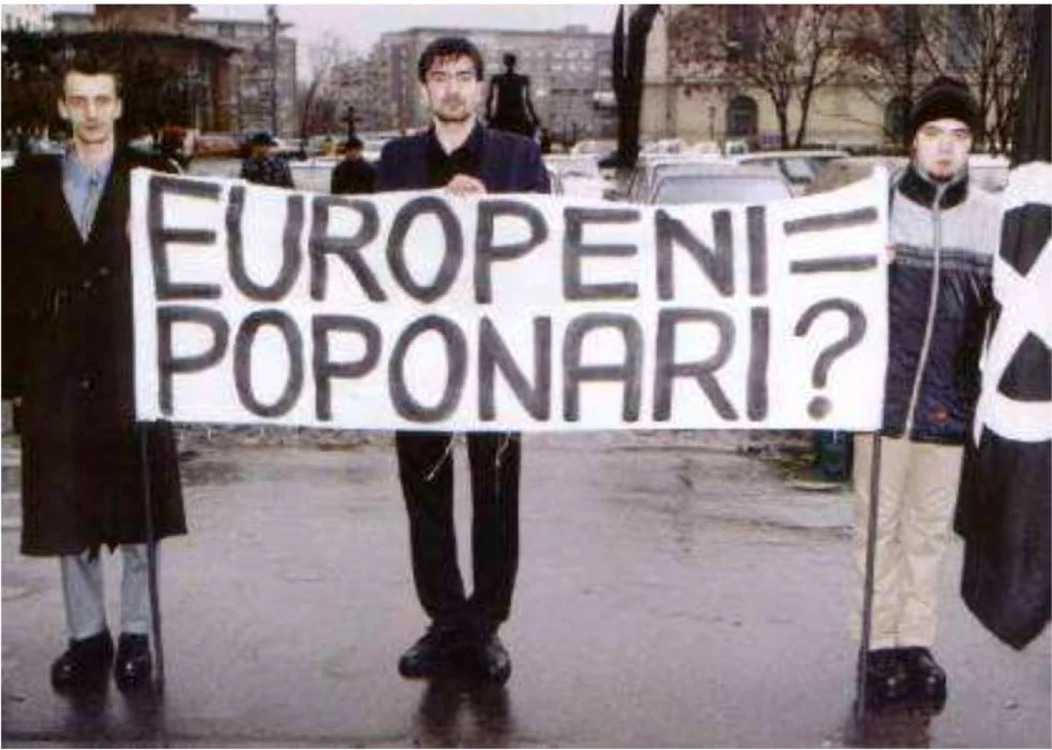 Protest împotriva abrogării Articolului 200